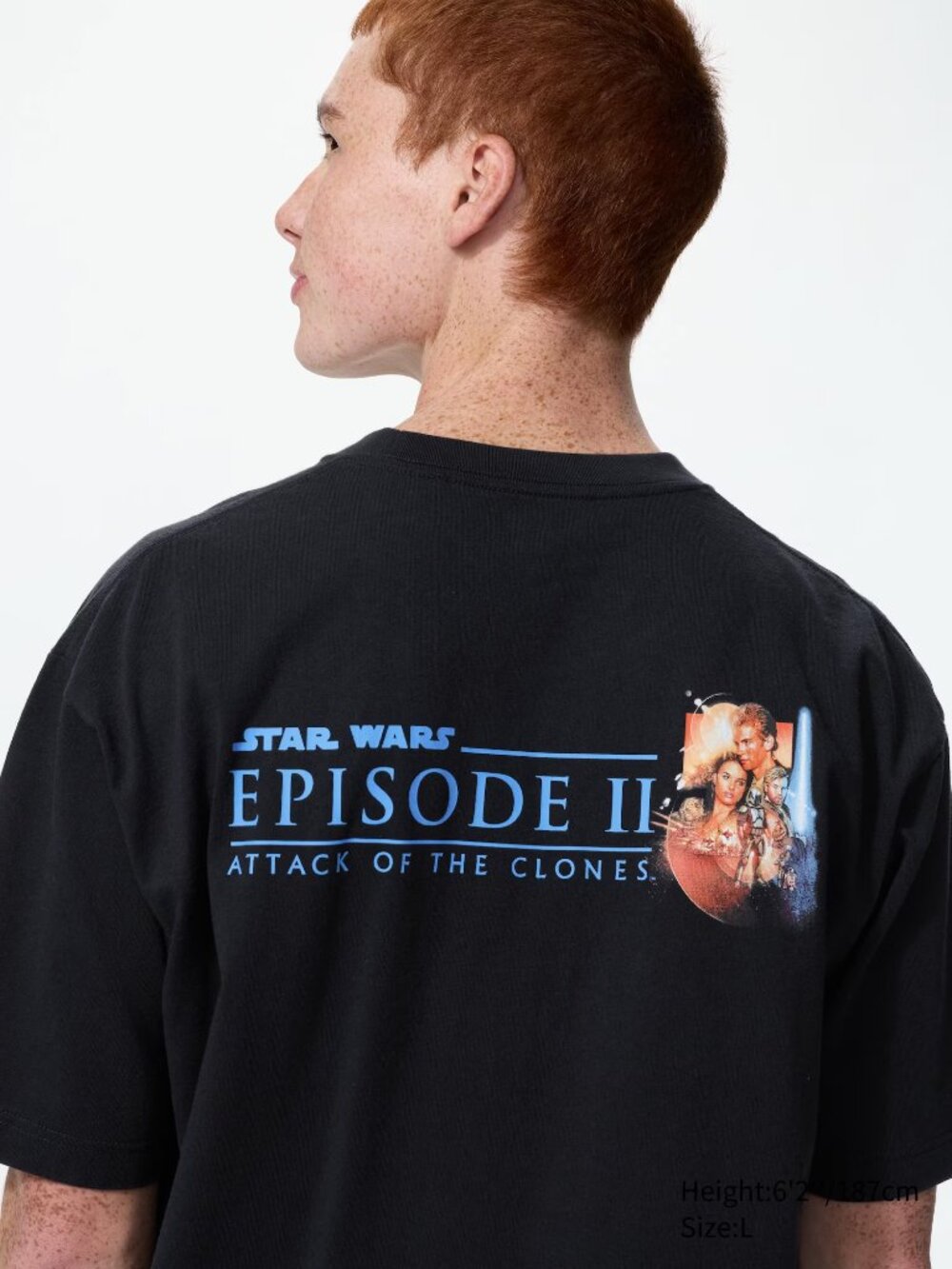 NWT Uniqlo Star Wars Attack of the Clones Episode 2 Sizes XS-XL